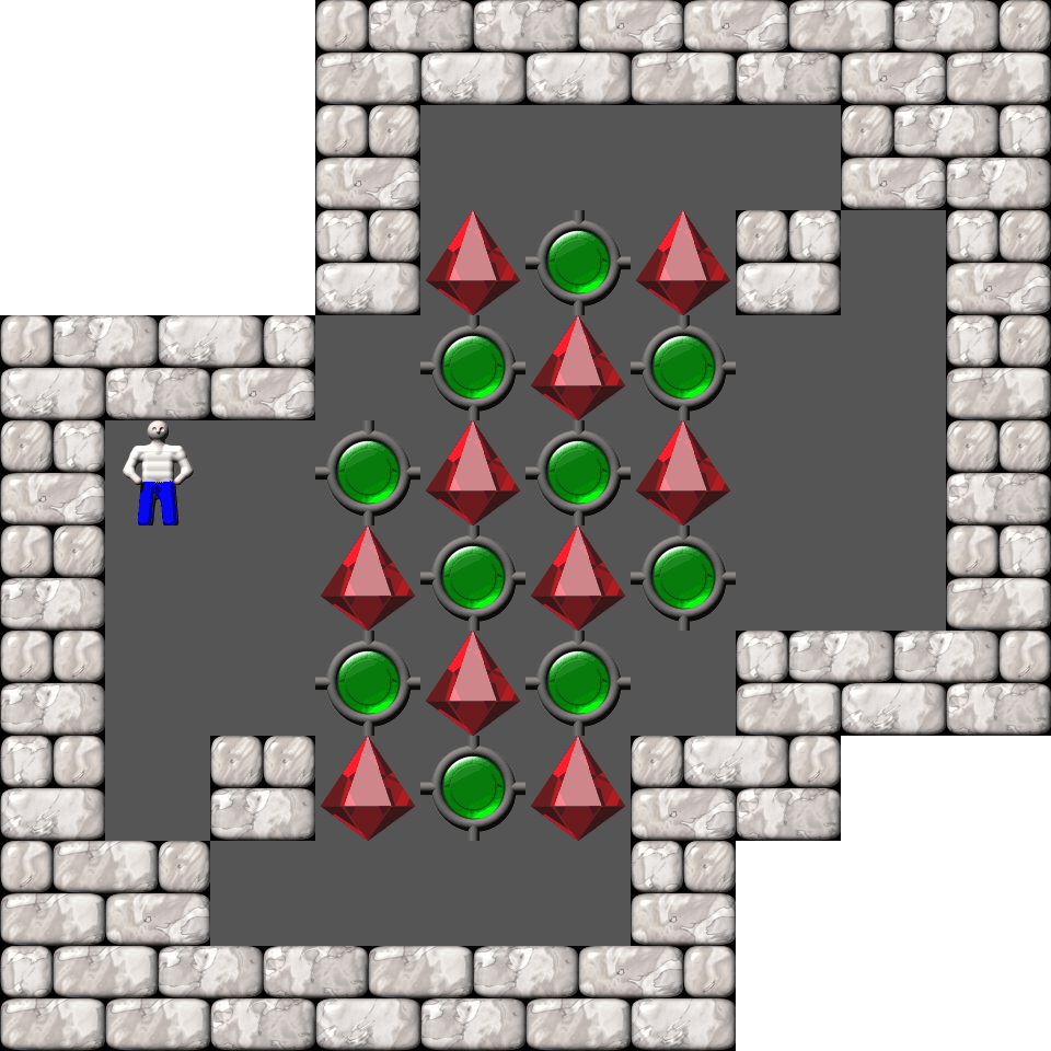 Sokoban Attrition 2 level 13